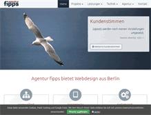 Tablet Screenshot of fipps.de